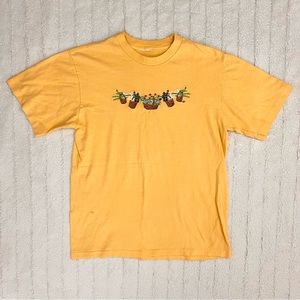 vintage single stitch flower basket T-shirt 🧺🌷